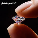 3EX Round 2.5 CT D VVS1 Moissanite Stone Pass Diamond Test