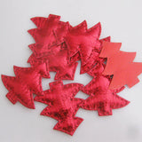 PANVEG 50Pcs Padded Cloth Christmas Tree DIY Craft Accessories
