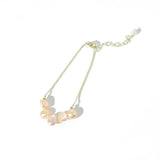 PATAYA Pink Pearl Women Bracelet 585 Rose Gold Romantic Wedding Engagement