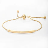 Geometric Chain Bangle Bracelet for Women - Charm Jewelry