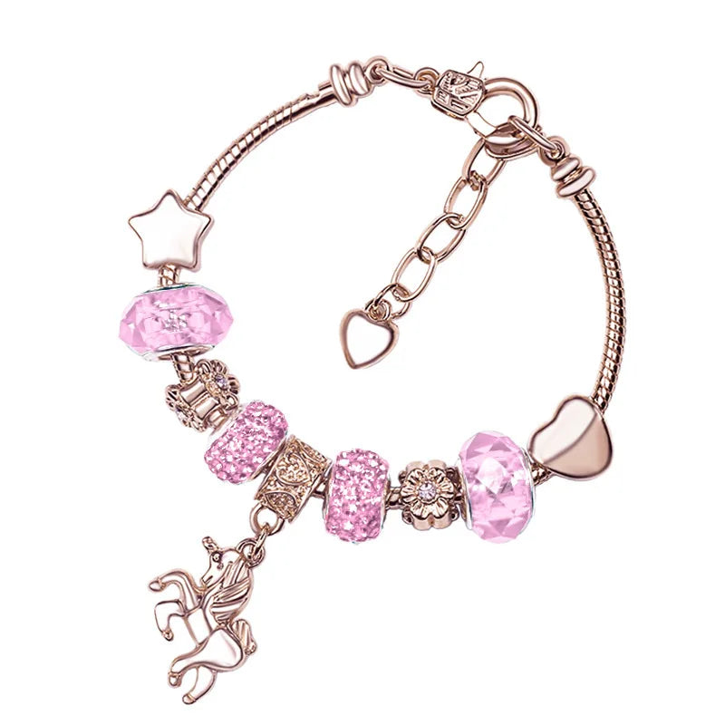 Colorful Charm Bracelet Femme Friendship Bracelet Jewelry