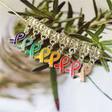 Ribbon Awareness Charms Pendants DIY Bracelet Jewelry
