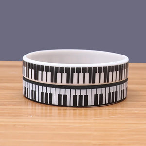 Piano Keys Concert Wristband Silicone Bracelets