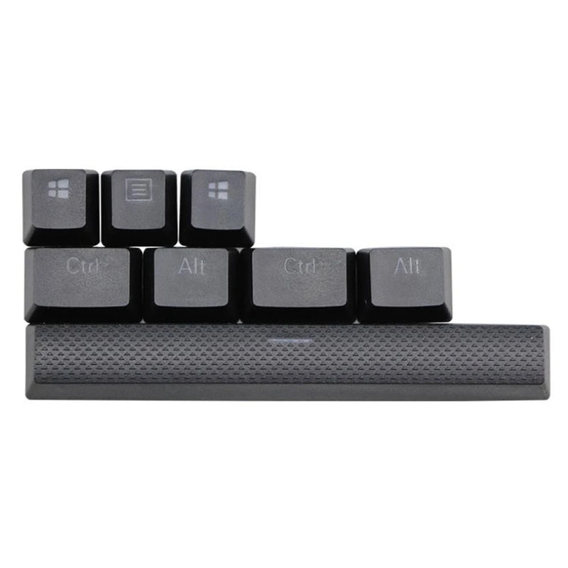 PBT Keycaps for K65 K70 K95 for G710+ Mechanical Gaming Keyboard, Black