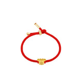 PC9 Layered Letter Initial Heart Bracelet 14K Jewelry