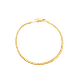 PC9 Layered Letter Initial Heart Bracelet 14K Jewelry