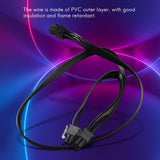 PCI-E 6 Pin to 2 Ports 6+2 Pin Power Supply Cable for V Series PSU