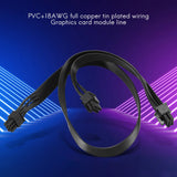 PCI-E 6 Pin to 2 Ports 6+2 Pin Power Supply Cable for V Series PSU