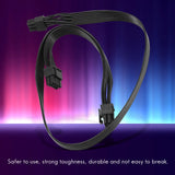 PCI-E 6 Pin to 2 Ports 6+2 Pin Power Supply Cable for V Series PSU