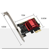 PCI-E 2.5Gbps Gigabit Network Card RTL8125B
