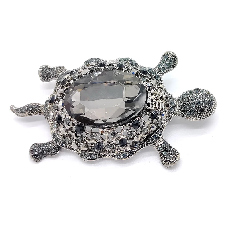 Vintage Men's High-end Tortoise Animal Brooch