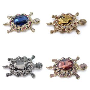 Vintage Men's High-end Tortoise Animal Brooch