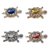 Vintage Men's High-end Tortoise Animal Brooch