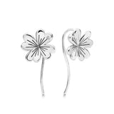 925 Silver Earrings with Logo for Ladies and Girls