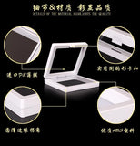 PE Film Brooch Coin Jewelry Storage Box Dustproof Exhibition Decoration
