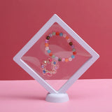 PE Film Brooch Coin Storage Box Display Rack Case
