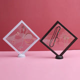 PE Film Brooch Coin Storage Box Display Rack Case