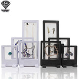 PE Film Brooch Coin Jewelry Storage Box Exhibition Display Rack Case