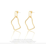 PE2 Punk Men's Stainless Steel Hoop Earring Stud
