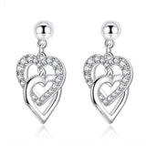 Crystal Star Earrings Wedding Accessories