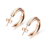 Neon Circle Earrings 925 Sterling Silver Huggies