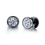 Neon Circle Earrings 925 Sterling Silver Huggies