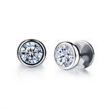 Neon Circle Earrings 925 Sterling Silver Huggies