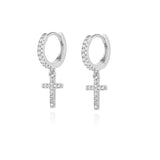PE8 Silver Hot Feather Earrings Sexy Jewelry
