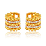 Zircon Punk Dangle Hoop Earrings Summer Wedding Jewelry