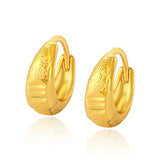 Round Hoop Earrings For Women Huggie Sleeper Earring