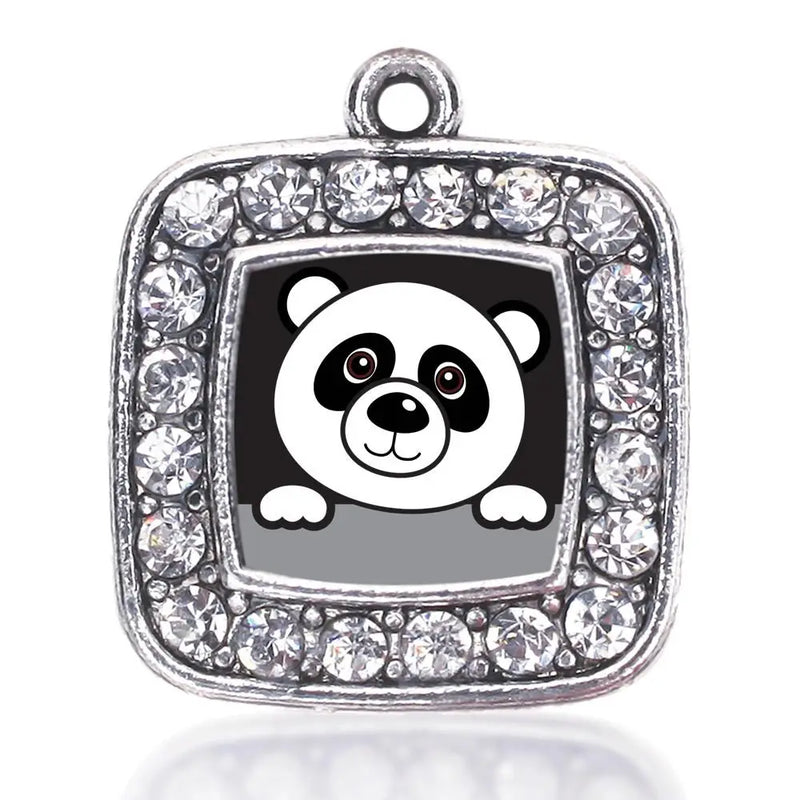 PANDA ELEPHANT Pediatrician Peanut Butter Square Charm