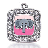 PANDA ELEPHANT Pediatrician Peanut Butter Square Charm