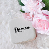 Personalised Jewellery Box Travel Case for Her