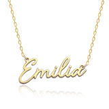 Personalized Name Necklace, Custom Gift for Her, Stainless Steel Jewelry