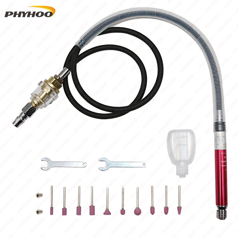 16 in 1 Micro Air Grinder Kit 56000RPM Pneumatic Rotary Tool