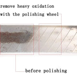 80Pcs Fine Abrasive Wheel Brush for Rotary Tools 2.35mm/3.0mm