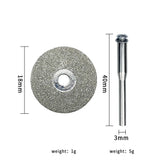 Mini Diamond Cutting Disc Grinding Wheel Saw Circular Cutter 10PCS