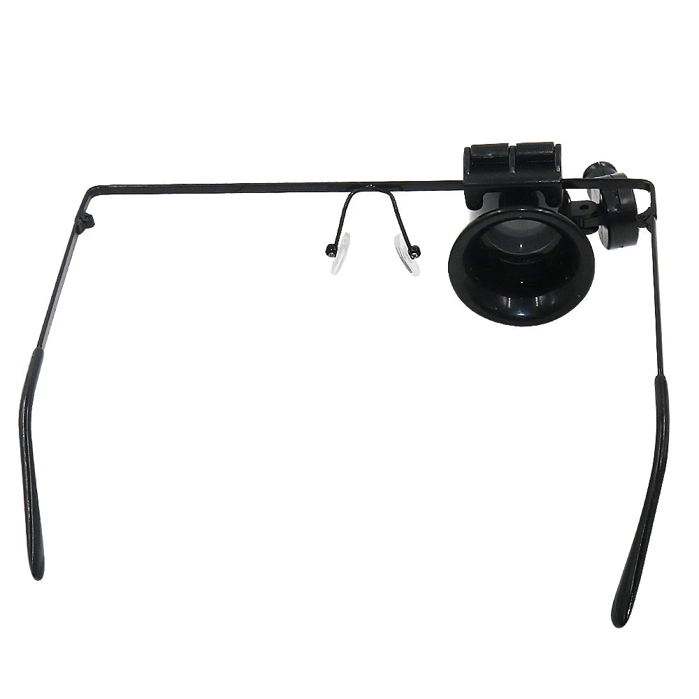 Monocle Magnifier 20X LED Light Watch Jewelry Identify Magnify