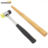 Jewelers Rubber Hammer Mallet with Wood Ring Mandrel Sizer