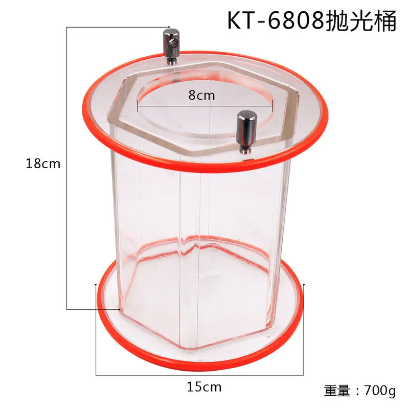 KT-6808 Rotary Tumbler Jewelry Polishing Roll Barrel