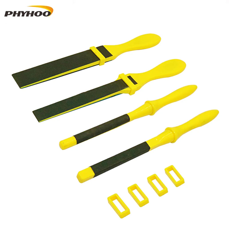 PHYHOO Polishing Sandpaper Kit with Sanding Tool Plastic Stick