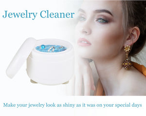PHYHOO Jewelry Cleaning Machine for Rings Watches Coins Earrings