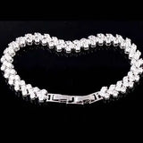 Crystal Bracelet Zircon Rhinestone Bangle Charm