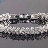Crystal Bracelet Zircon Rhinestone Bangle Charm