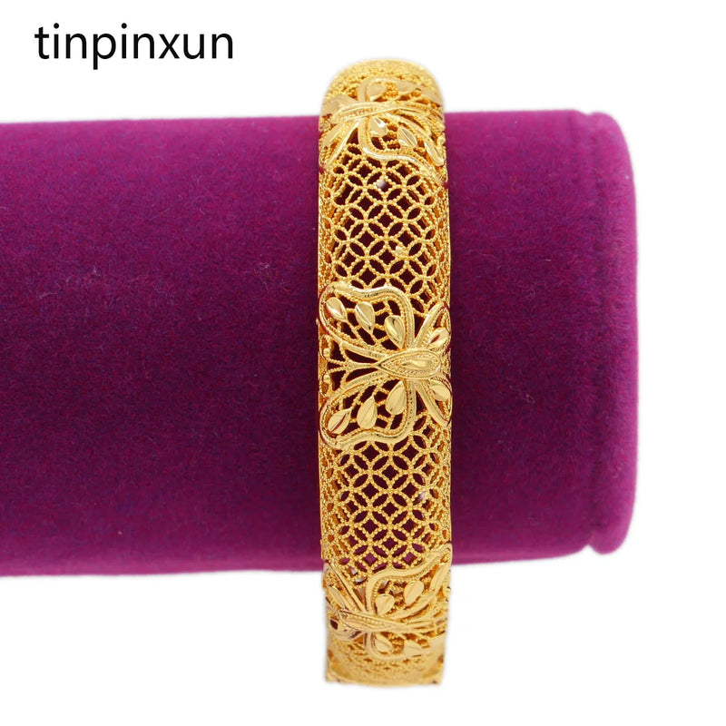 Butterfly Bangle Dubai African Arab Can Open Bracelet for Women/Men