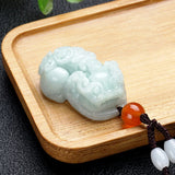 PIYAO Jade Pendant Myanmar Jadeite Pendant Jewelry Lucky Amulet