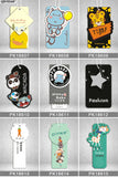 Personalized Clothing Paper Swing Tag with Glue Needle String