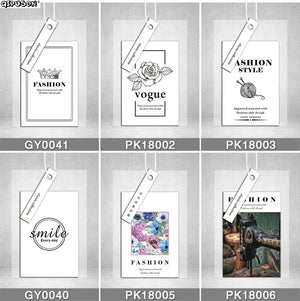 Personalized Clothing Swing Tag with Glue String