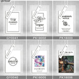 Personalized Clothing Swing Tag with Glue String
