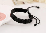Braided Teen Leather Bracelet